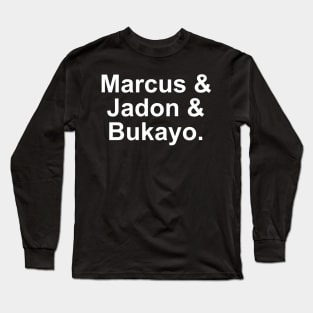 Marcus & Jadon & Bukayo England Heroes Long Sleeve T-Shirt